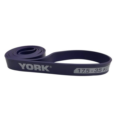 Резинка для фитнеса  York 17,5-35 кг фиолетовый #Y-80503 - фото №5
